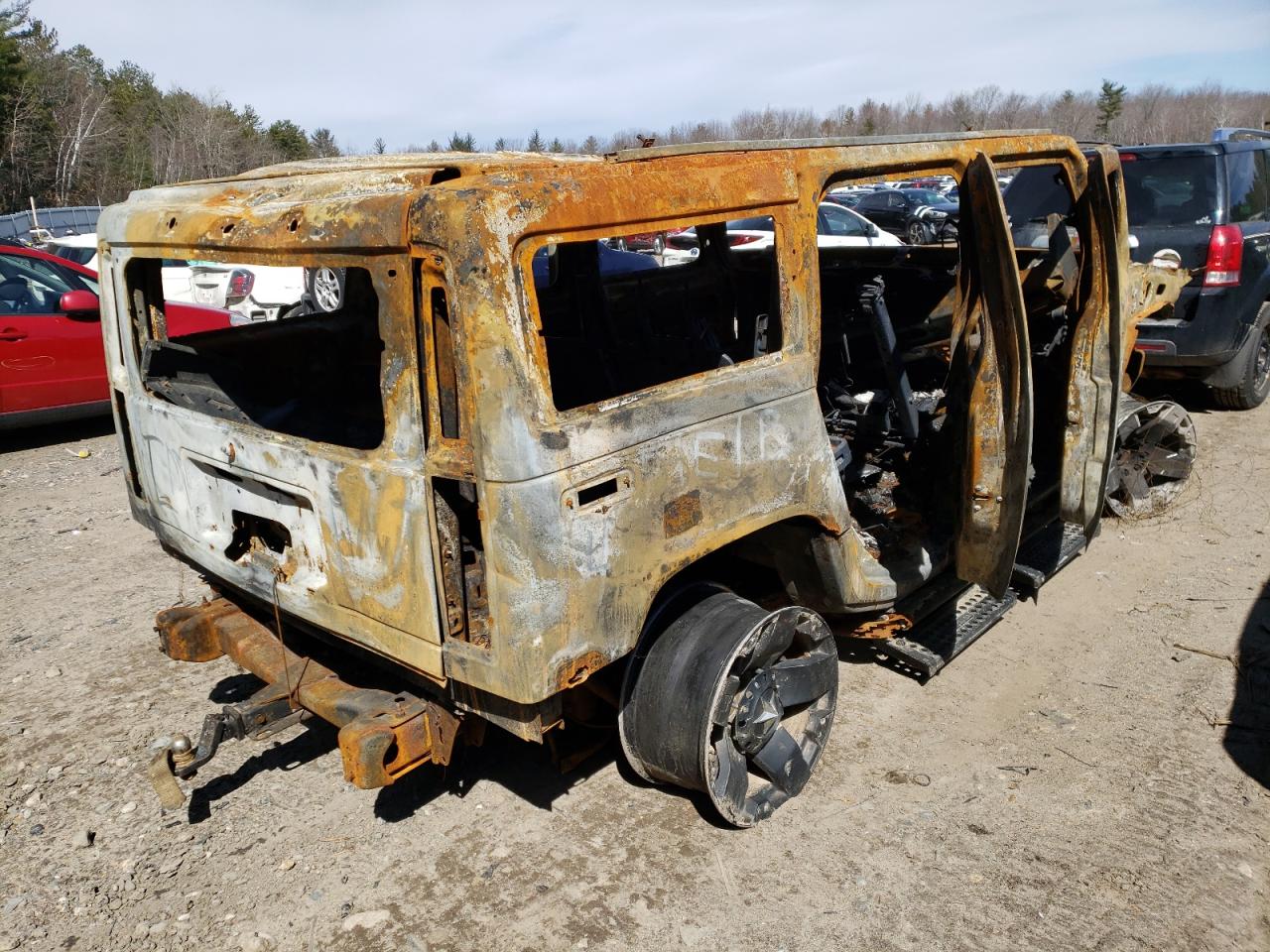 Photo 4 from auction – 2003 HUMMER H2 with VIN 5GRGN23U73H107030