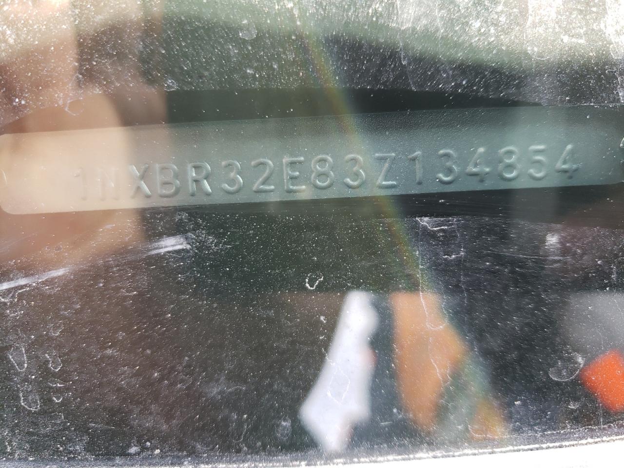 Photo 10 from auction – 2003 TOYOTA COROLLA CE with VIN 1NXBR32E83Z134854
