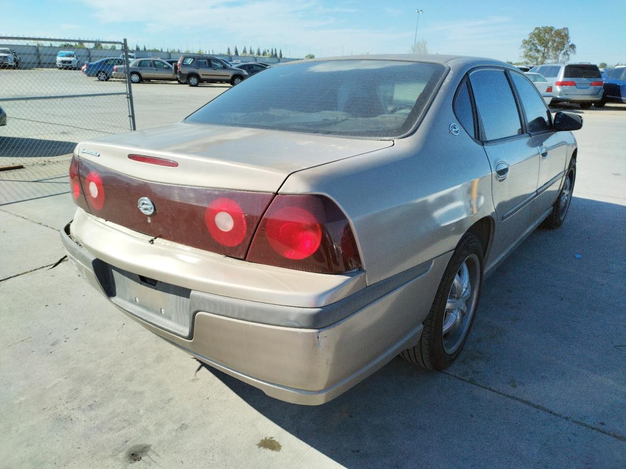 Photo 4 from auction – 2003 CHEVROLET IMPALA with VIN 2G1WF52E139382685