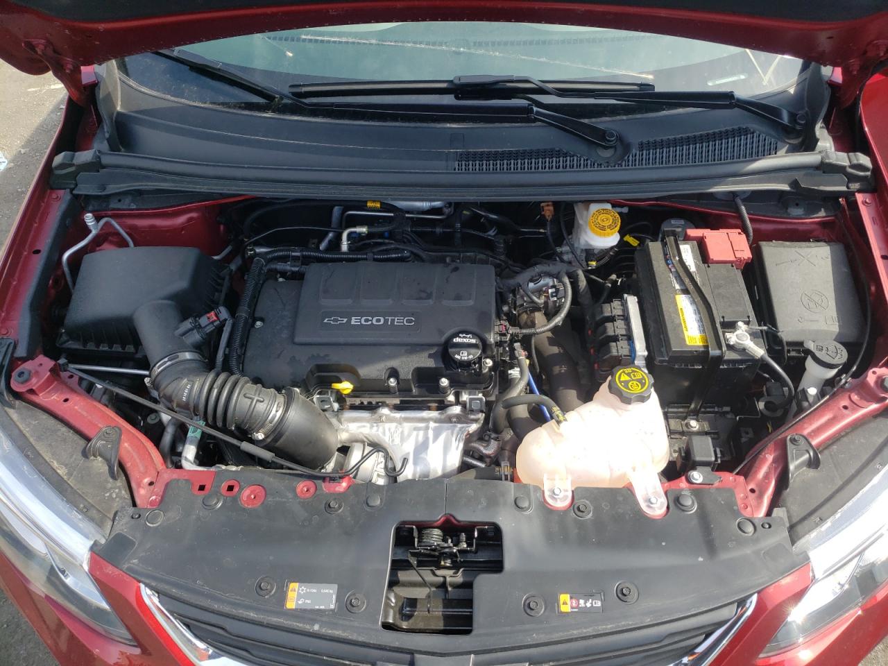 Photo 7 from auction – 2019 CHEVROLET SONIC LT with VIN 1G1JD5SB9K4127175