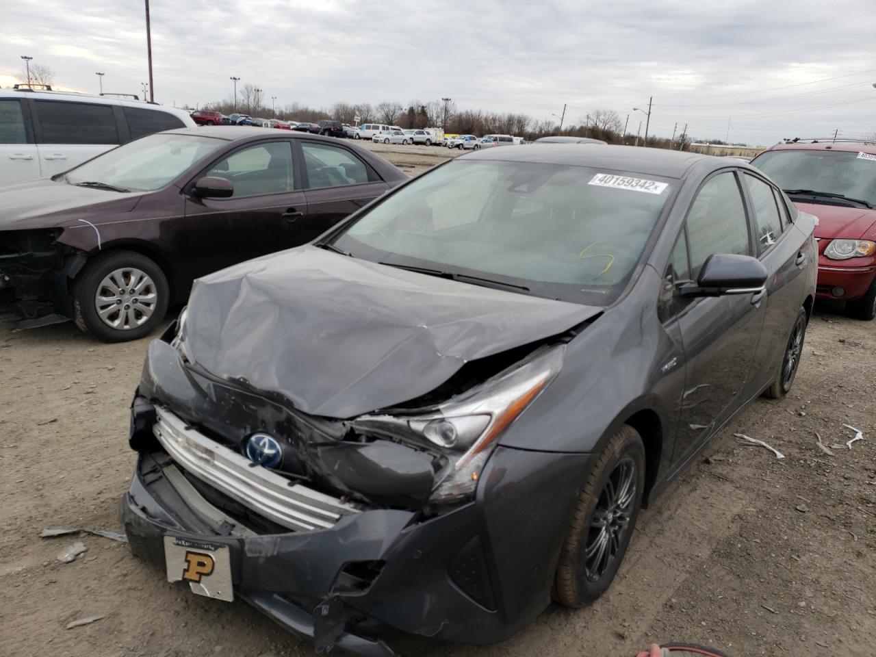 Photo 2 from auction – 2017 TOYOTA PRIUS with VIN JTDKARFU6H3543089