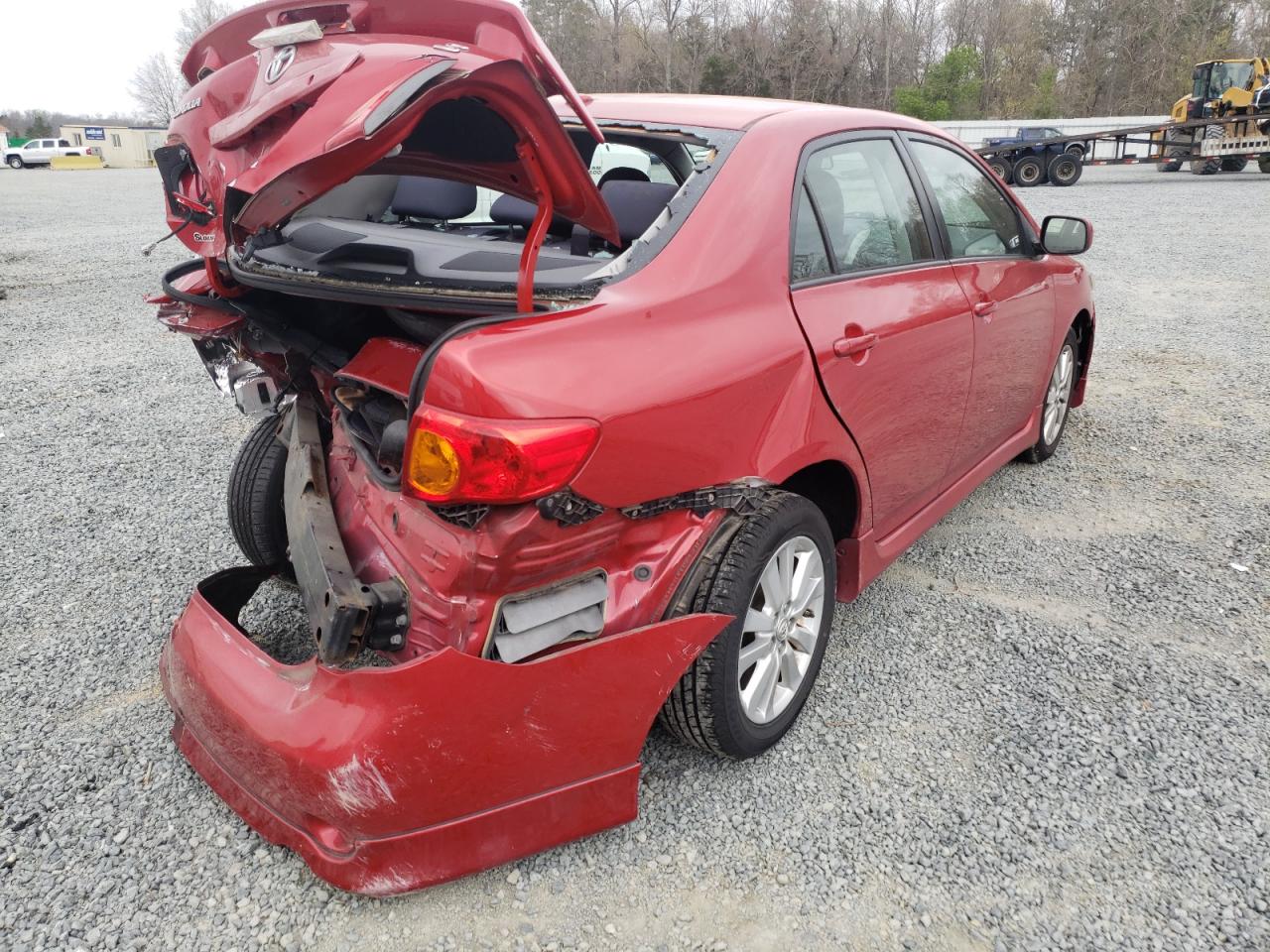 Photo 4 from auction – 2009 TOYOTA CORROLA with VIN 2T1BU40E89C139375