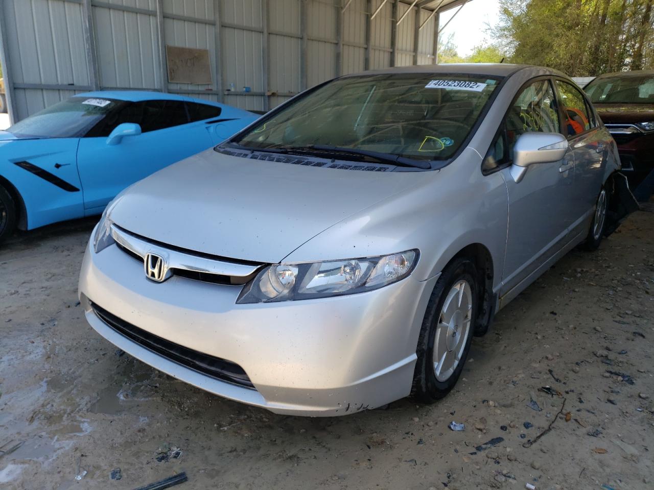 Photo 2 from auction – 2007 HONDA CIVIC with VIN JHMFA36287S004103
