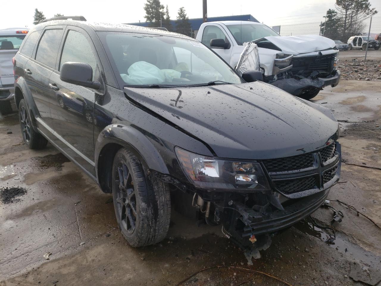 DODGE JOURNEY SX 2014 with VIN 3C4PDDBG0ET181955 - Photo from auction