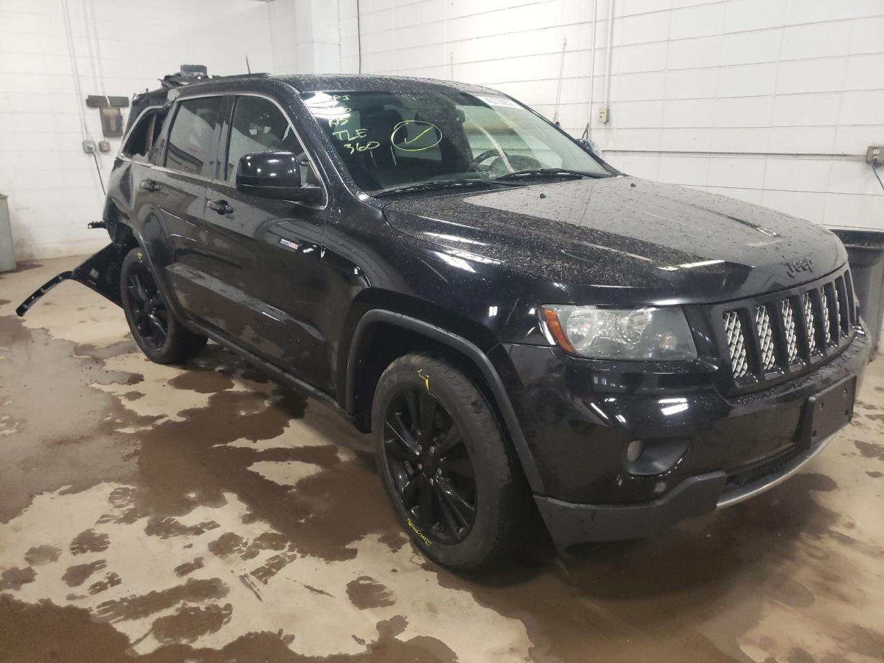 JEEP GRAND CHER 2013 with VIN 1C4RJFAG5DC587710 - Photo from auction