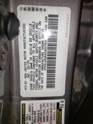 Photo 10 from auction – 2004 PONTIAC VIBE with VIN 5Y2SL62864Z460769