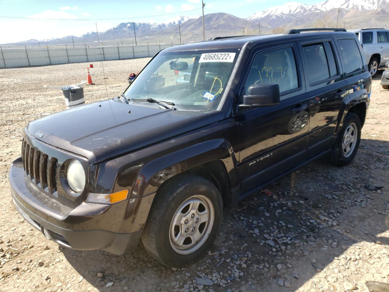 Photo 2 from auction – 2014 JEEP PATRIOT SP with VIN 1C4NJPBA2ED632032