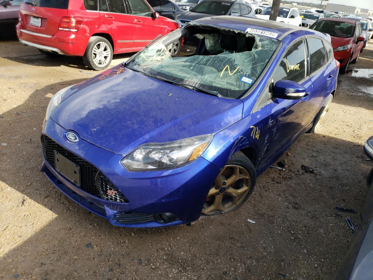 Photo 2 from auction – 2014 FORD FOCUS ST with VIN 1FADP3L95EL398567