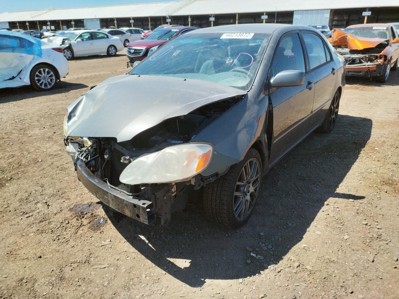 Photo 2 from auction – 2008 TOYOTA COROLLA CE with VIN 2T1BR32E28C909237