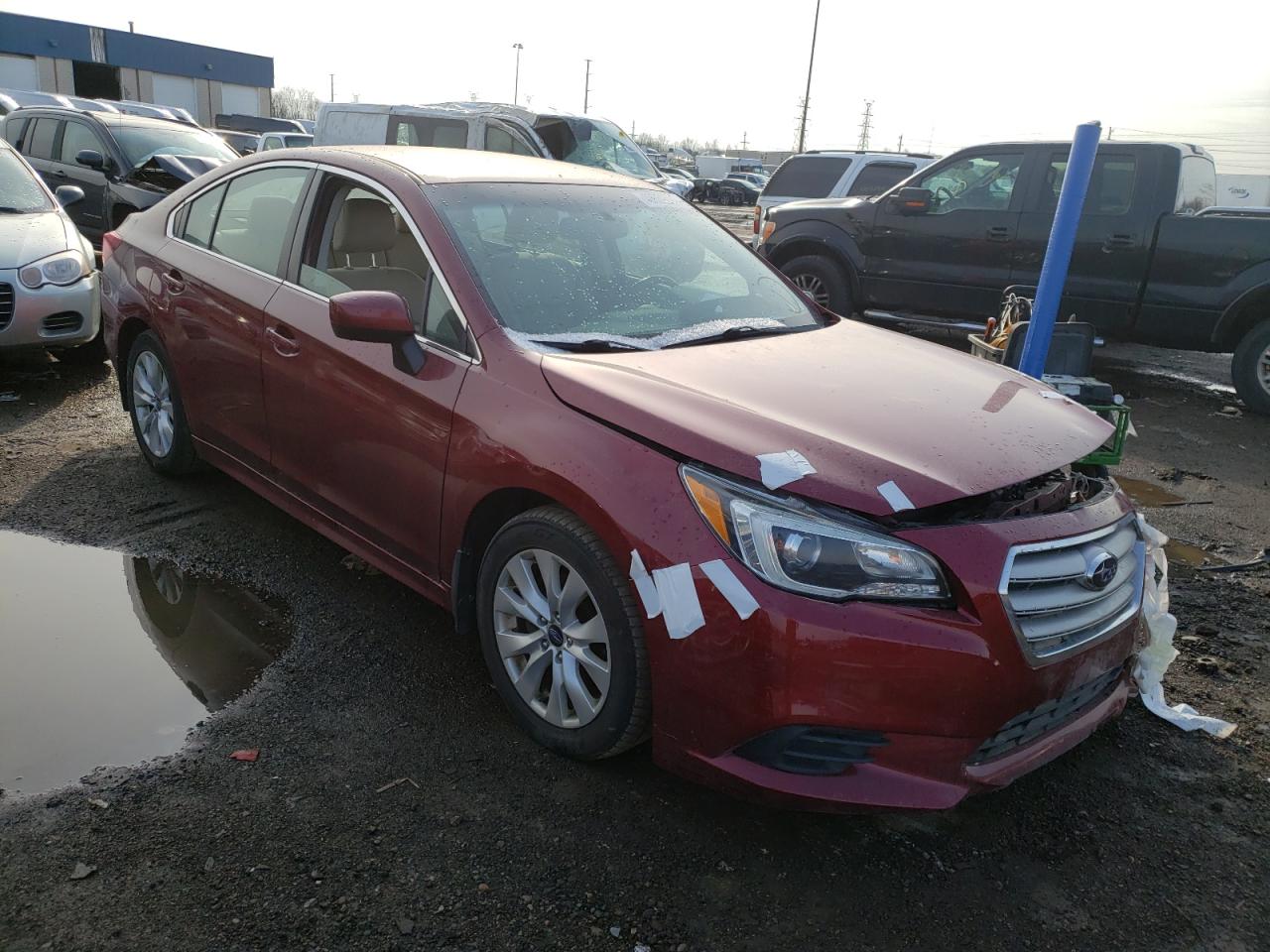 SUBARU LEGACY 2.5 2015 with VIN 4S3BNAC63F3015051 - Photo from auction