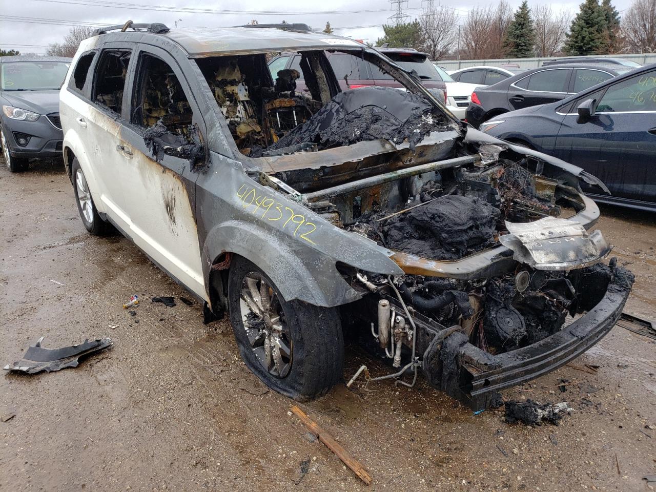 Photo 1 from auction – 2014 DODGE JOURNEY SX with VIN 3C4PDCBG9ET138967