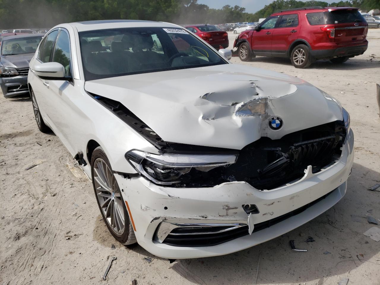Photo 1 from auction – 2018 BMW 540 I with VIN WBAJE5C5XJWA95837