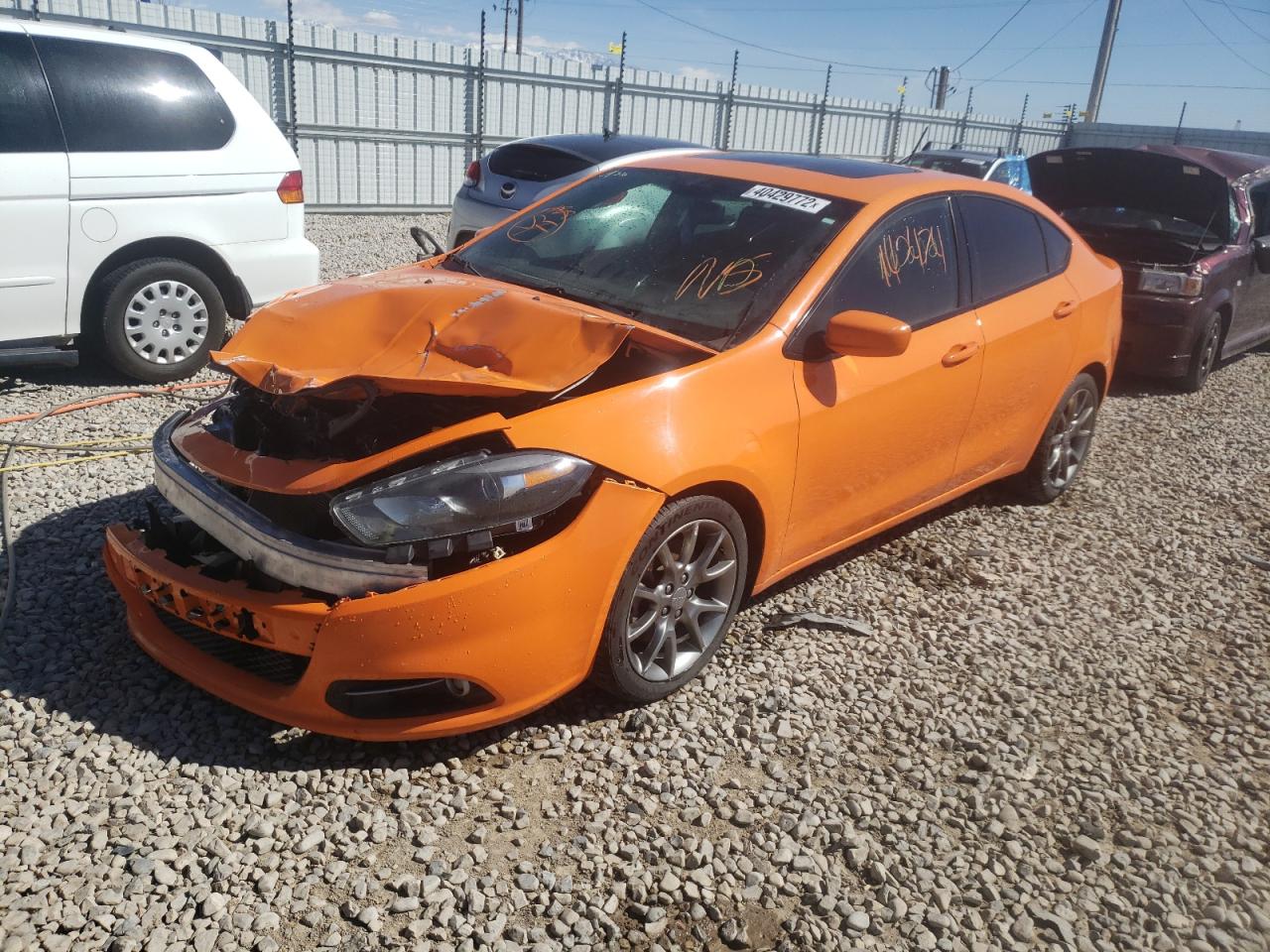 Photo 2 from auction – 2014 DODGE DART SXT with VIN 1C3CDFBB9ED719710