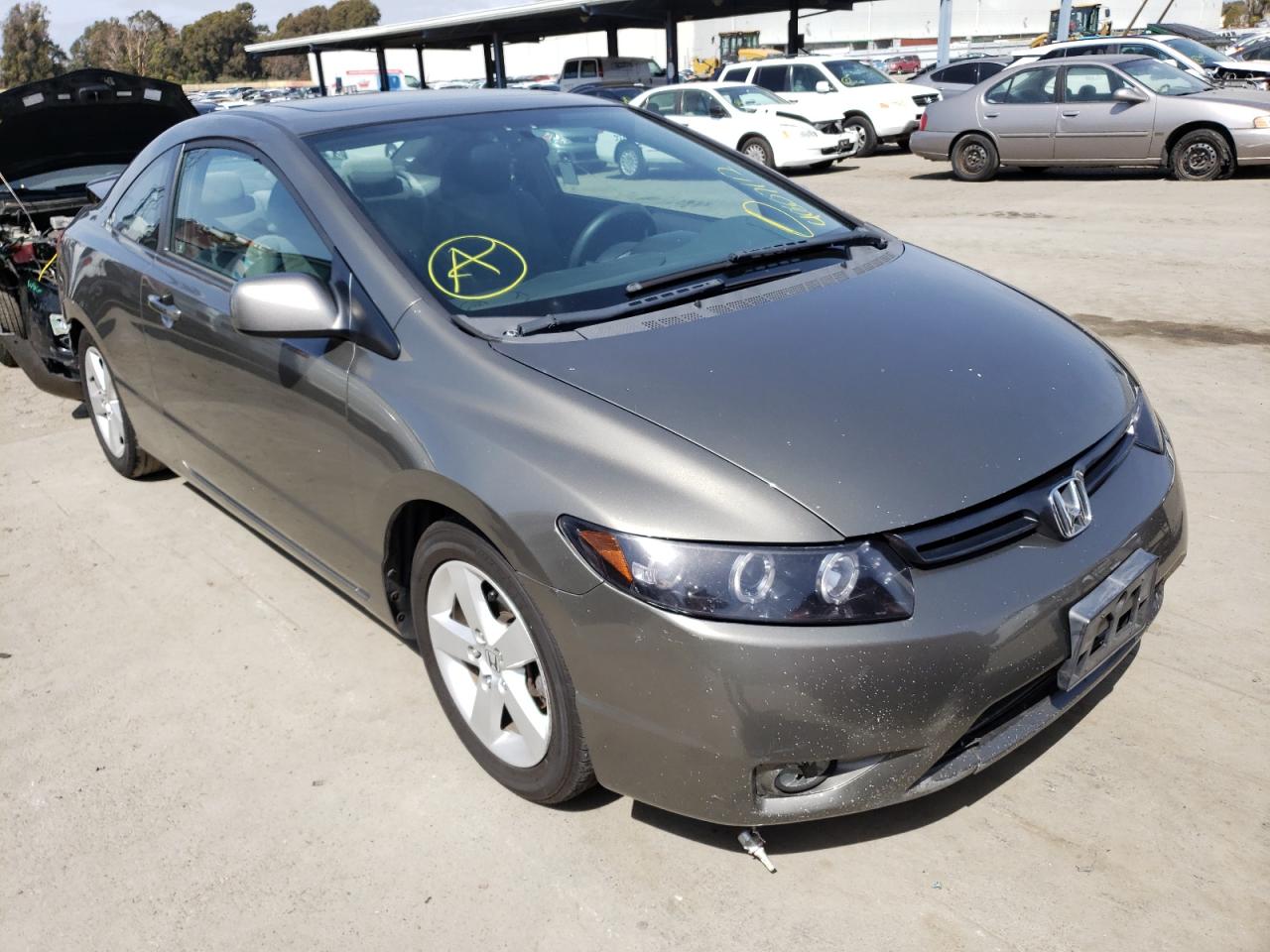 Photo 1 from auction – 2006 HONDA CIVIC EX with VIN 2HGFG11866H536909