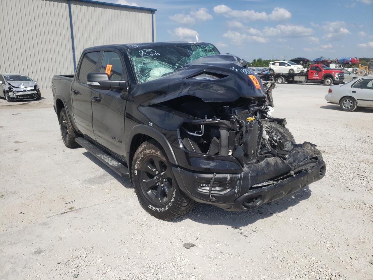 RAM 1500 REBEL 2020 with VIN 1C6SRFLT4LN352973 - Photo from auction