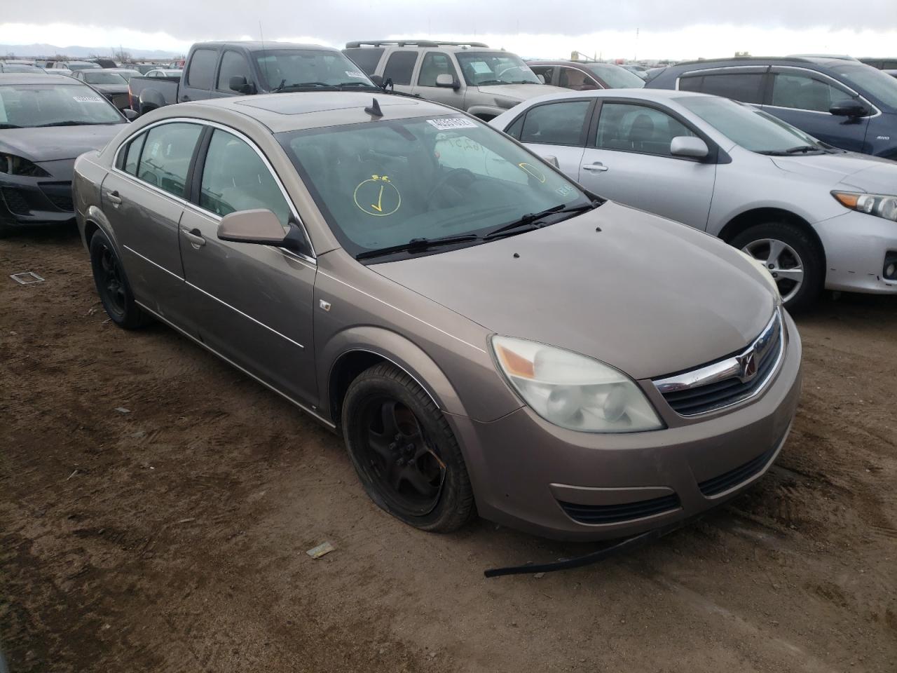 SATURN AURA XE 2008 with VIN 1G8ZS57B38F285060 - Photo from auction