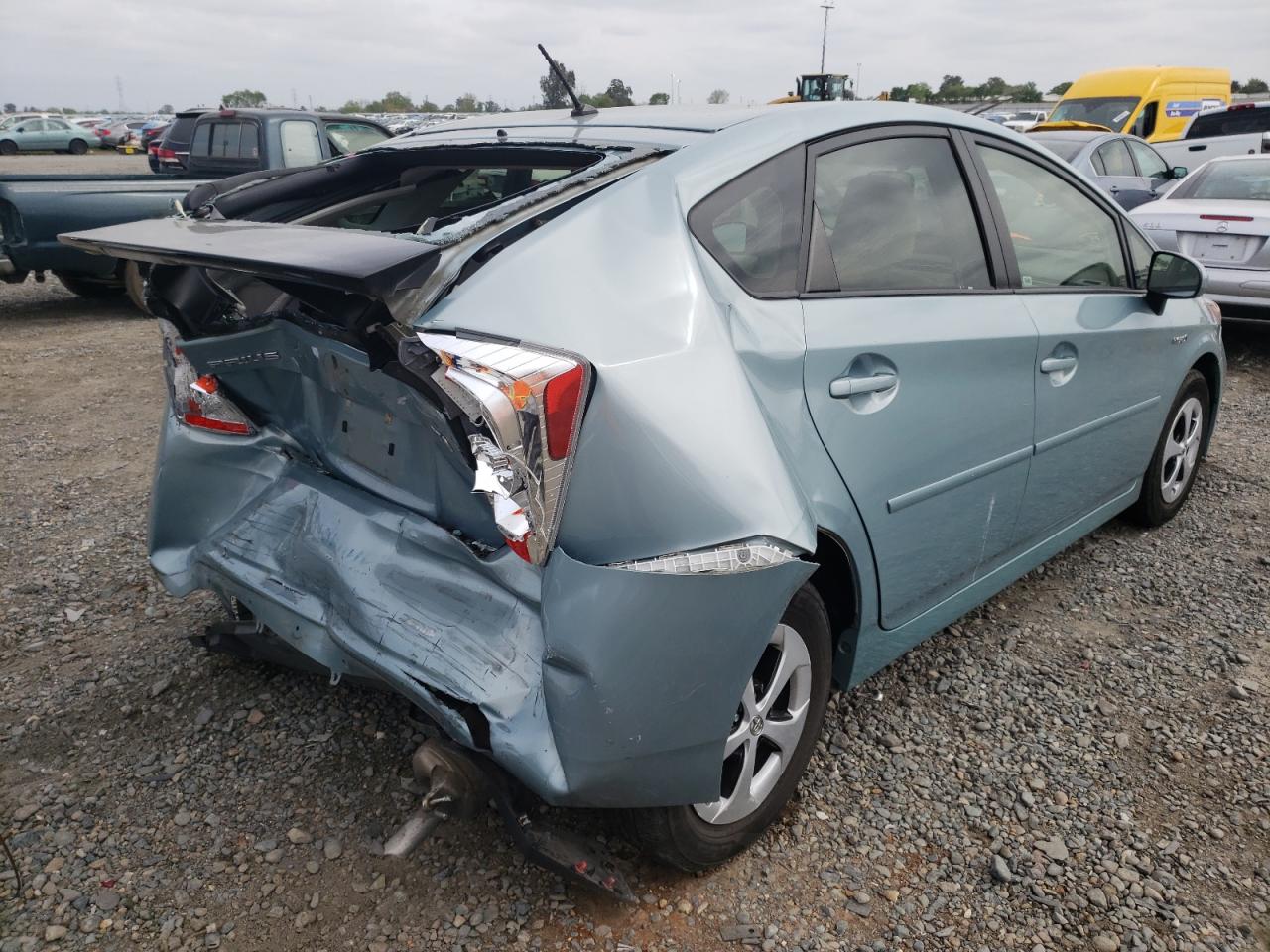 Photo 4 from auction – 2015 TOYOTA PRIUS with VIN JTDKN3DU5F1968140
