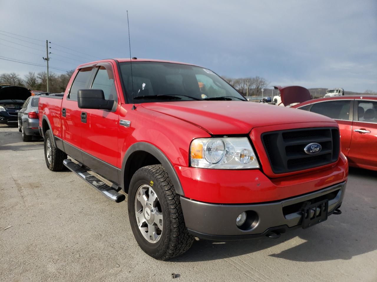 FORD F150 SUPER 2007 with VIN 1FTPW14V27FA25661 - Photo from auction
