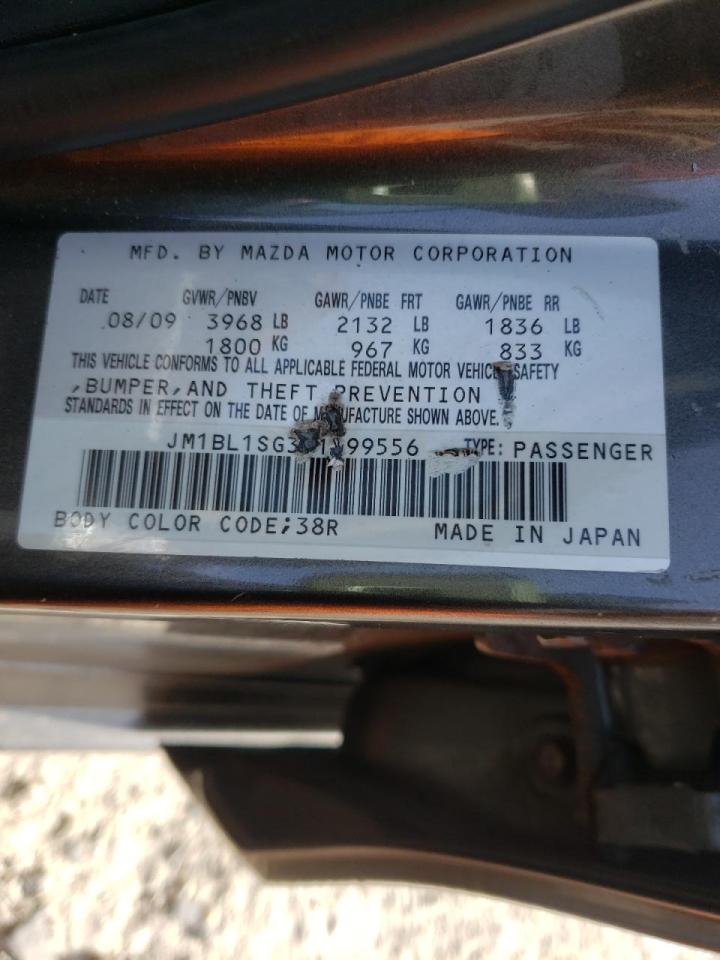 Photo 10 from auction – 2010 MAZDA 3 I with VIN JM1BL1SG3A1199556