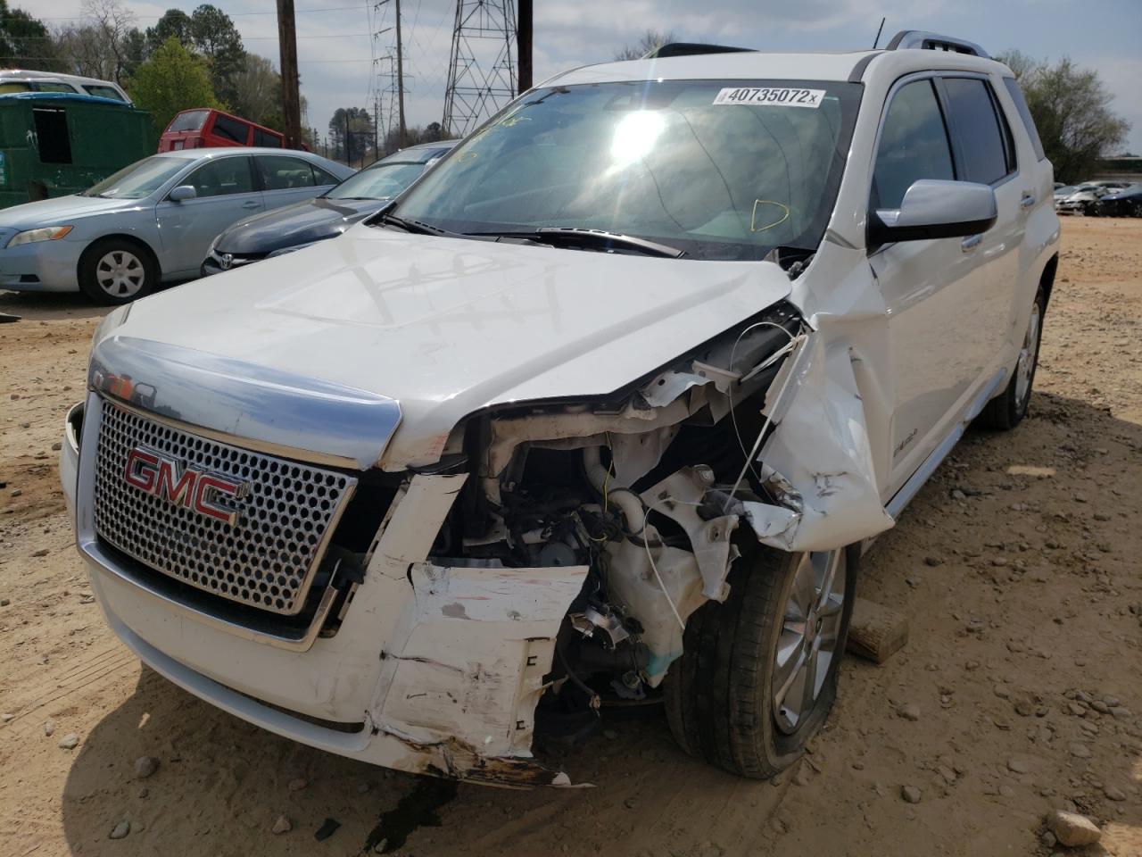 Photo 2 from auction – 2014 GMC TERRAIN DE with VIN 2GKALUEK7E6304779