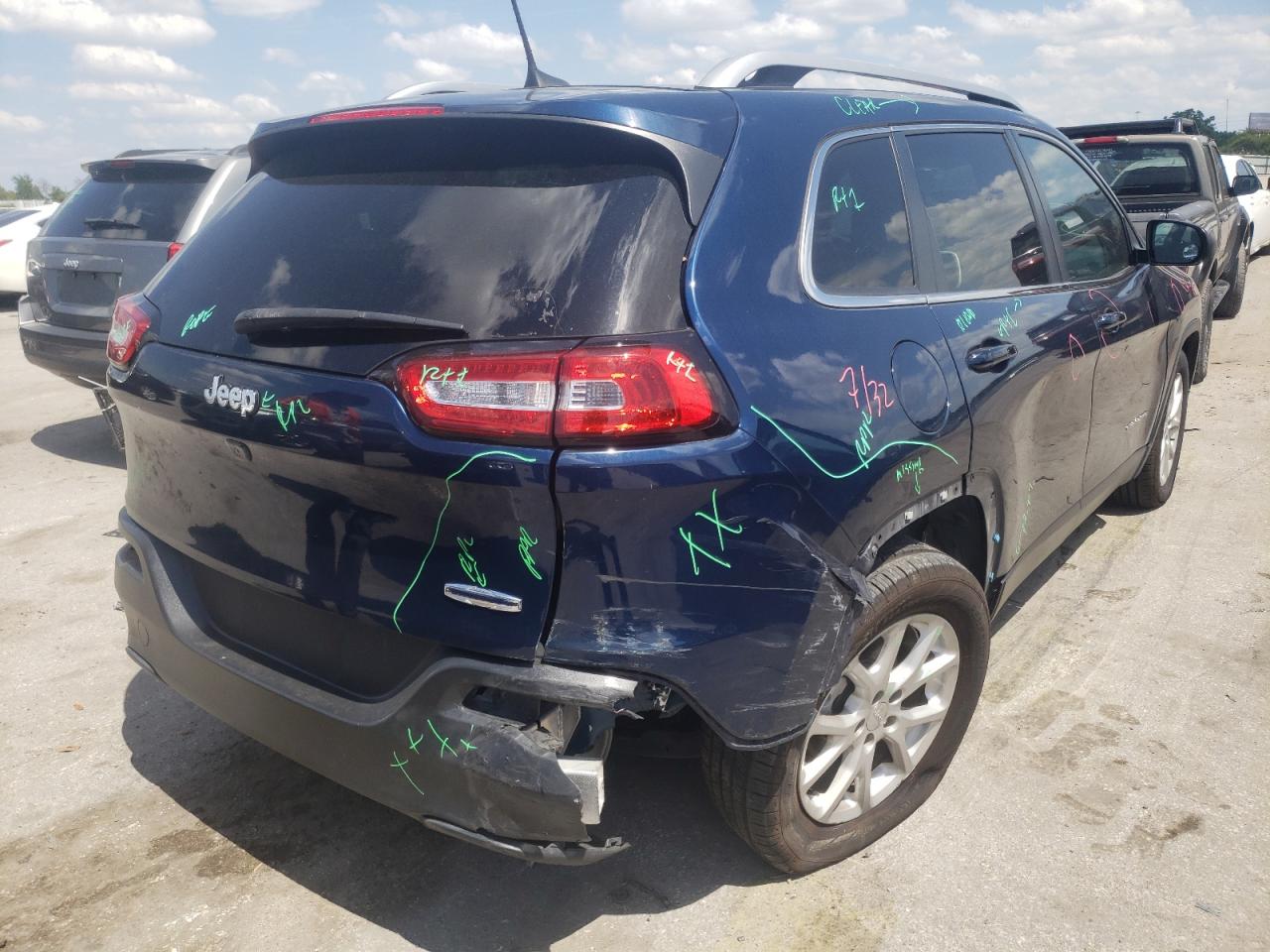Photo 4 from auction – 2018 JEEP CHEROKEE L with VIN 1C4PJLLB2JD553981