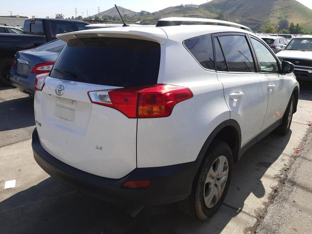 Photo 4 from auction – 2015 TOYOTA RAV4 LE with VIN 2T3ZFREV0FW160320