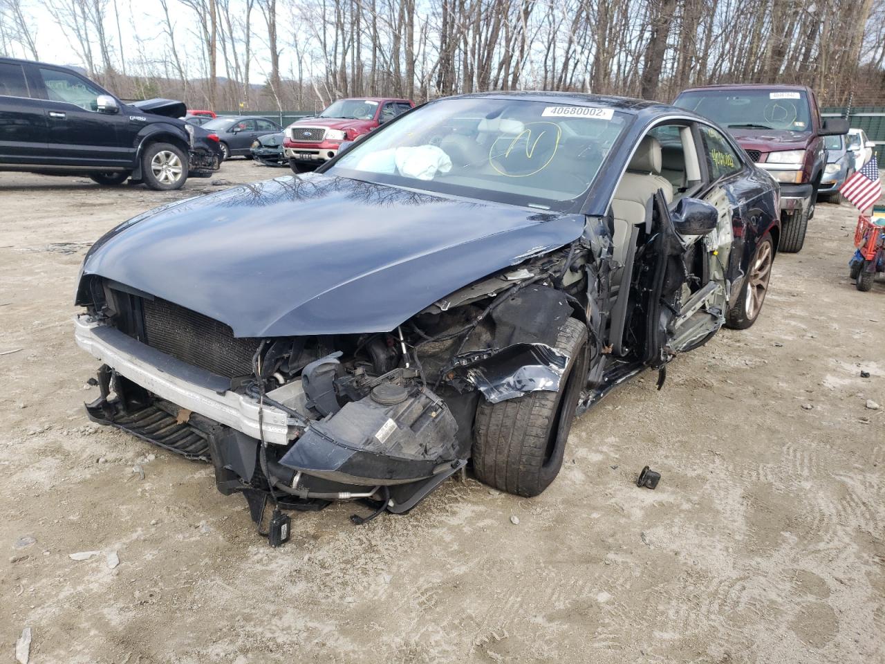 Photo 2 from auction – 2012 AUDI A5 PREMIUM with VIN WAUCFAFR7CA014044