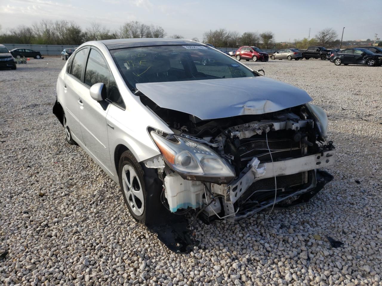TOYOTA PRIUS 2012 with VIN JTDKN3DU2C1500877 - Photo from auction