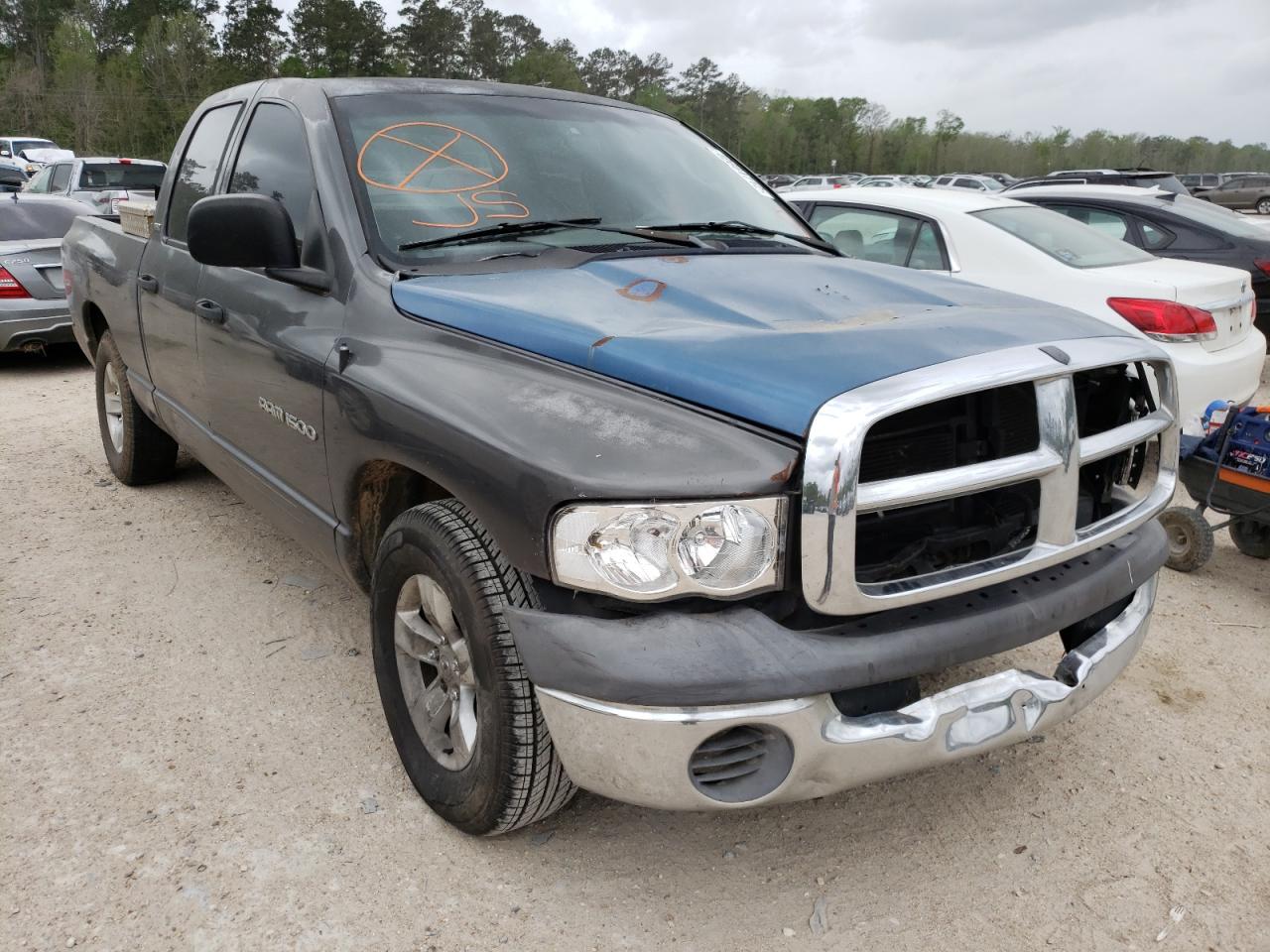 DODGE RAM 1500 2002 with VIN 1D7HA18Z02S518972 - Photo from auction