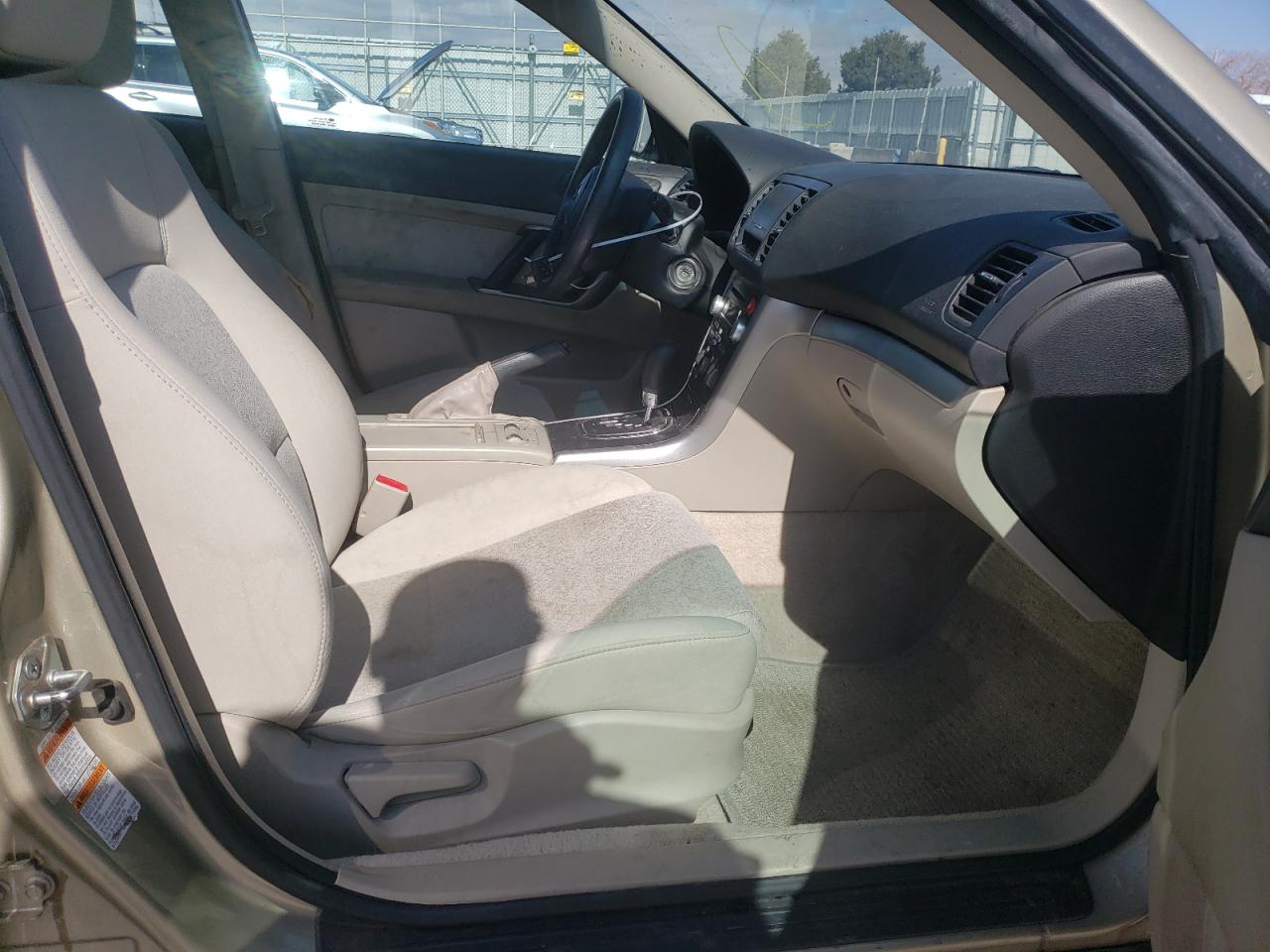 Photo 5 from auction – 2008 SUBARU OUTBACK 2. with VIN 4S4BP61C987304605