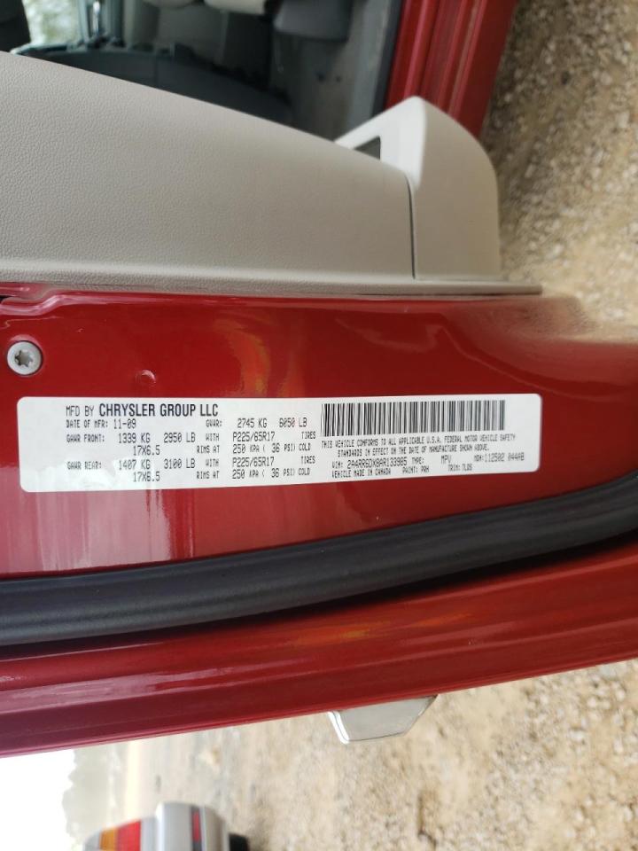 Photo 10 from auction – 2010 CHRYSLER TOWN & COU with VIN 2A4RR6DX8AR133985