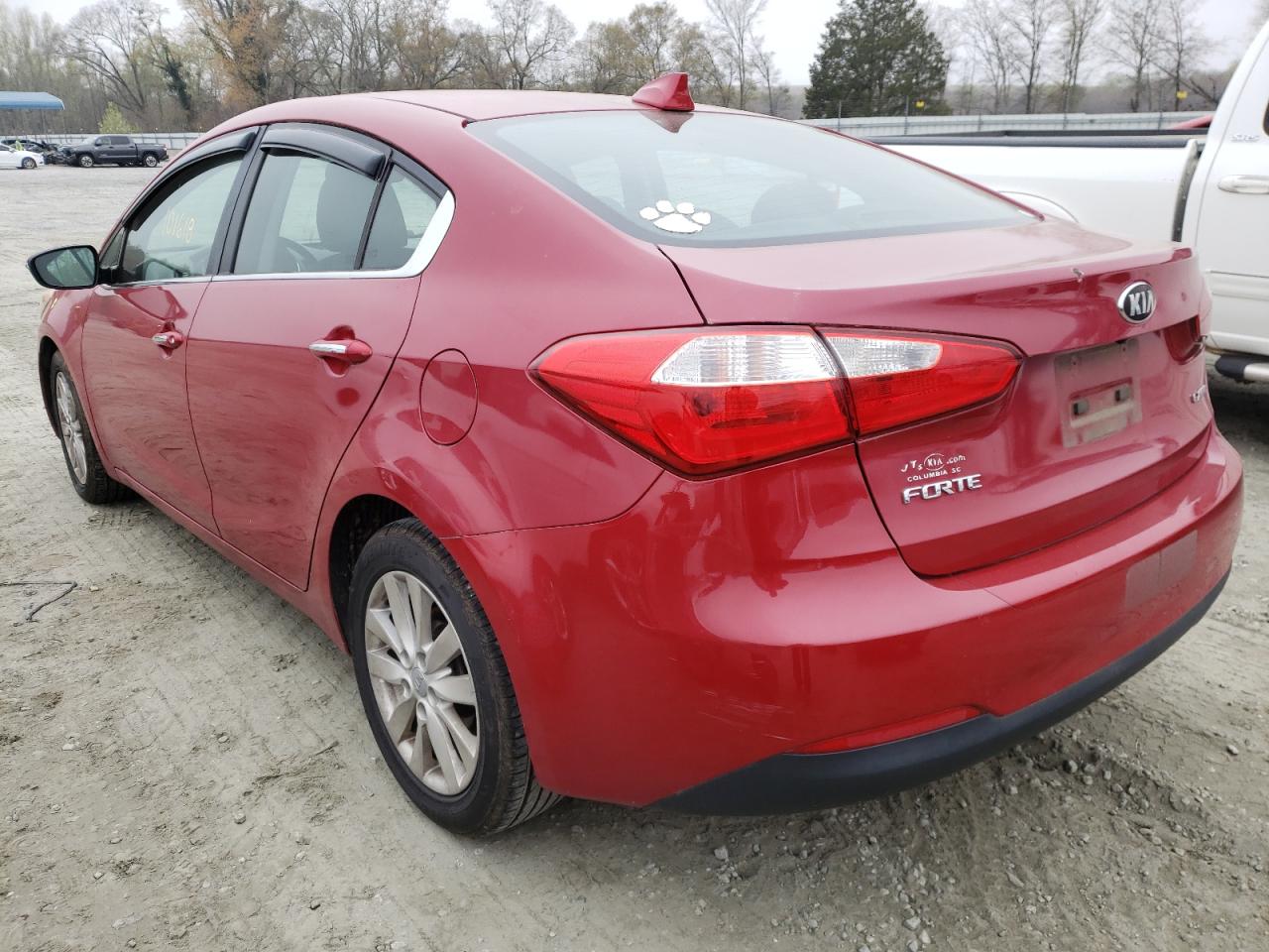 Photo 3 from auction – 2014 KIA FORTE EX with VIN KNAFX4A88E5050279