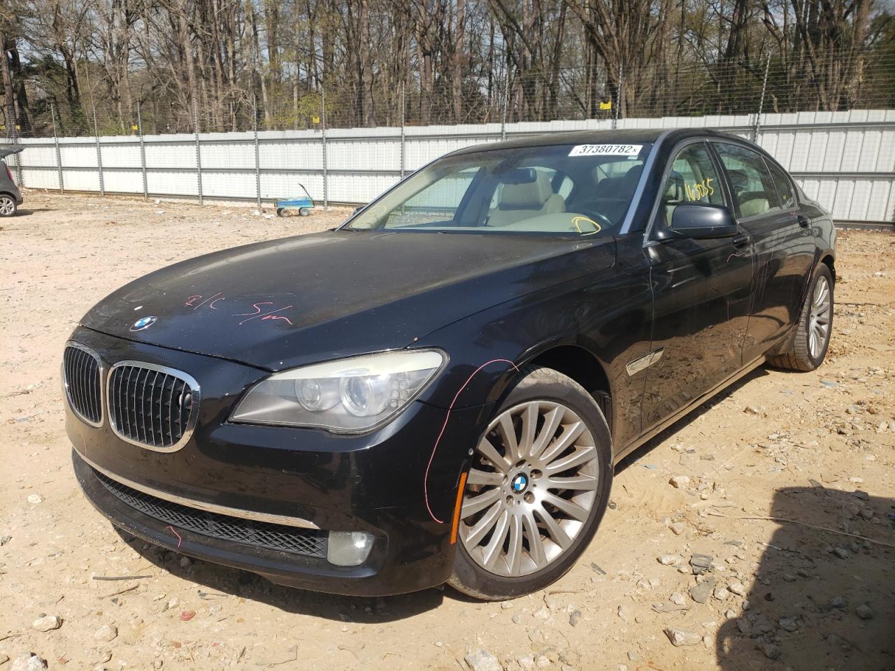 Photo 2 from auction – 2009 BMW 750 LI with VIN WBAKB83569CY59837