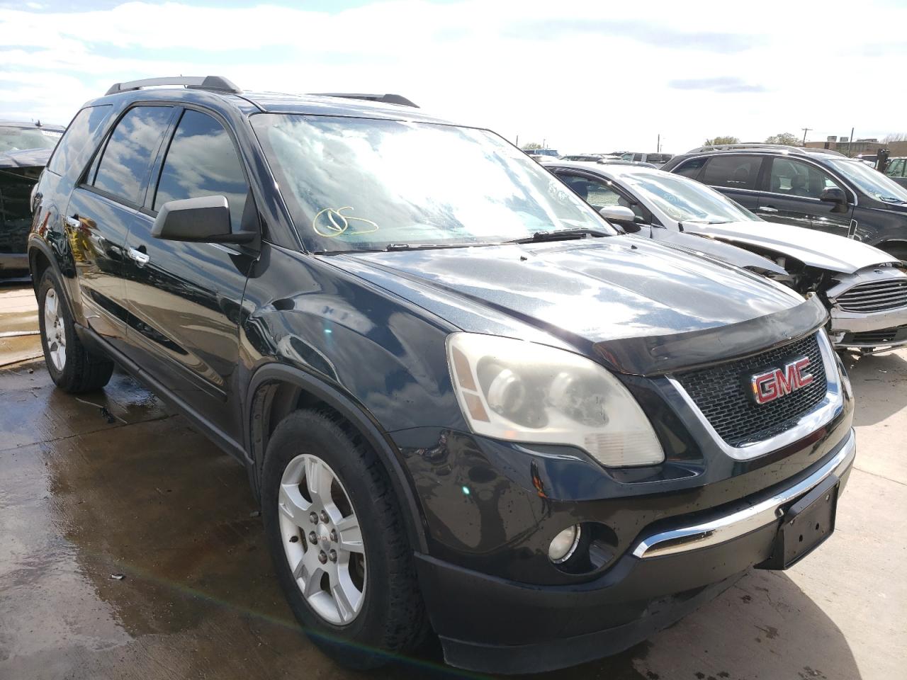 GMC ACADIA SLE 2010 with VIN 1GKLRLED8AJ236511 - Photo from auction