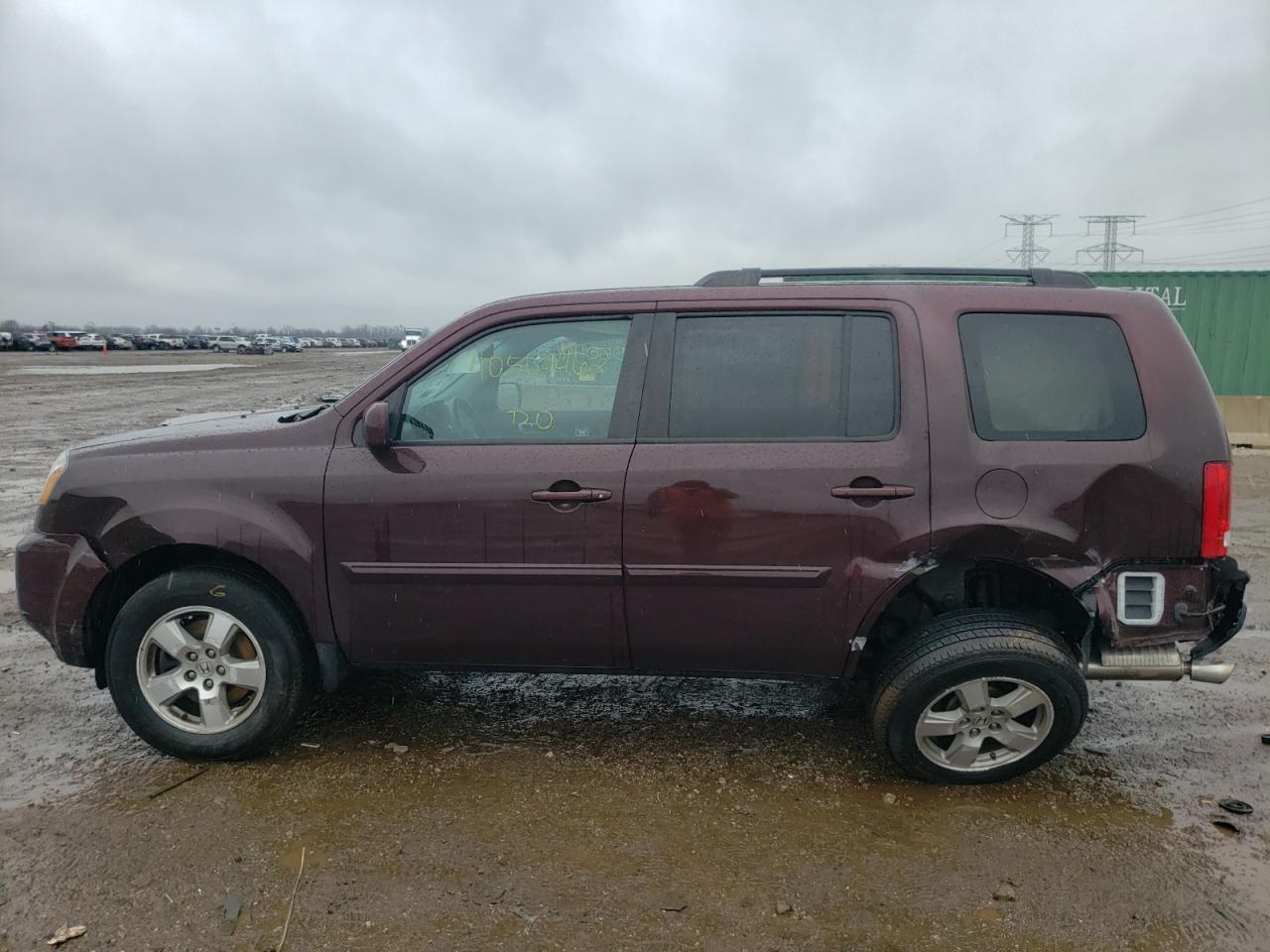 Photo 9 from auction – 2011 HONDA PILOT EXL with VIN 5FNYF4H52BB060794