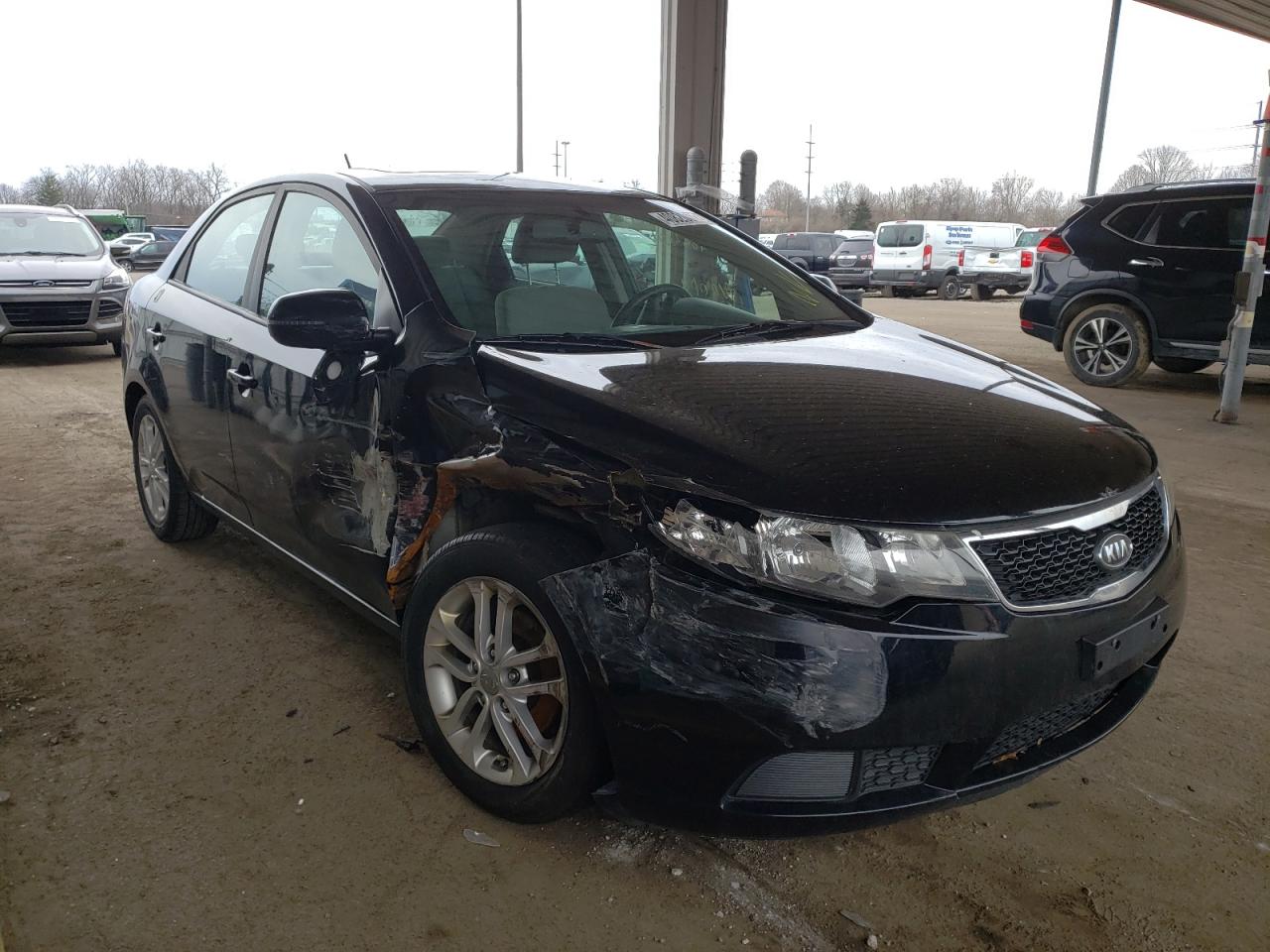 KIA FORTE EX 2011 with VIN KNAFU4A29B5373854 - Photo from auction