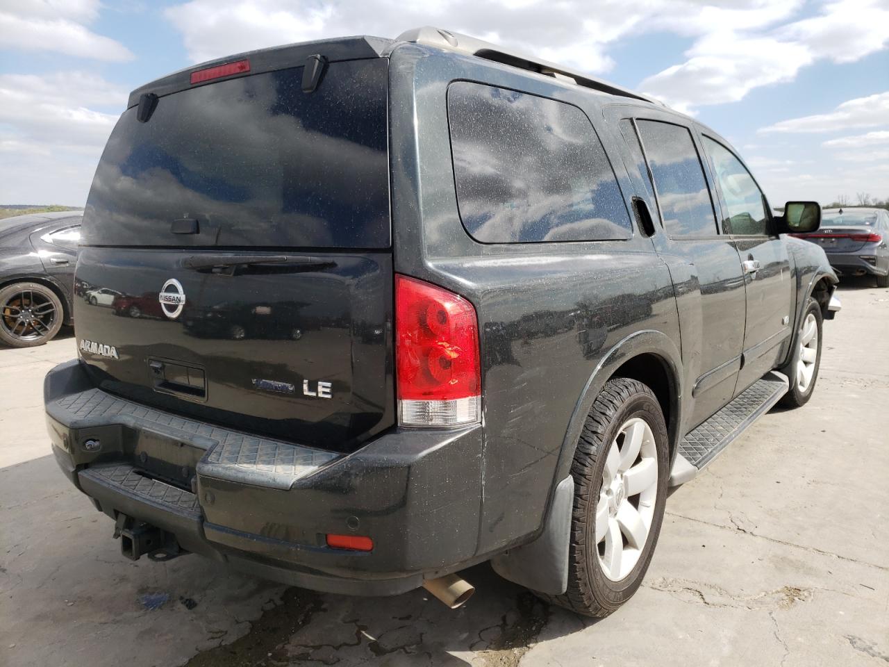 Photo 4 from auction – 2008 NISSAN ARMADA SE with VIN 5N1BA08D98N614732