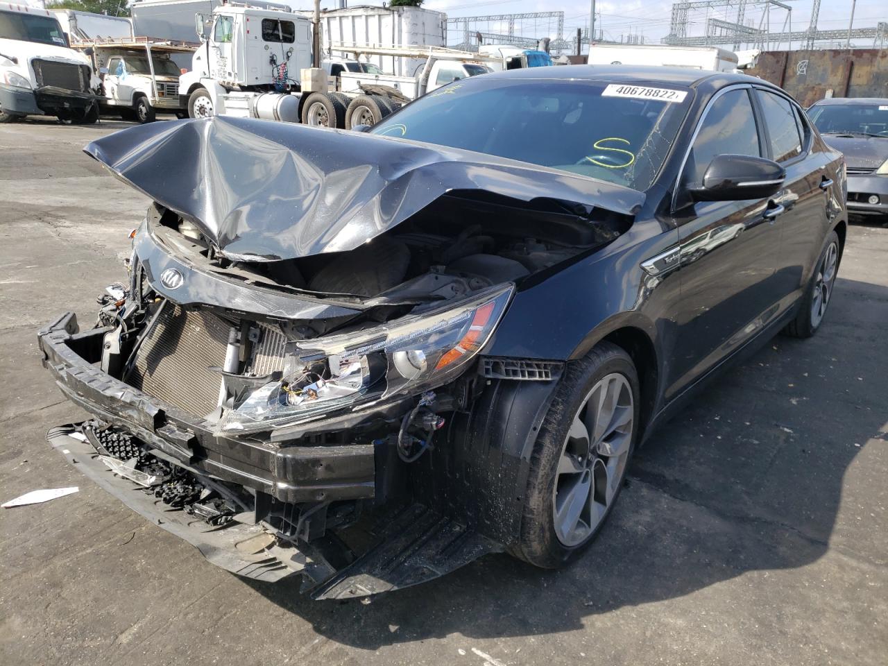Photo 2 from auction – 2015 KIA OPTIMA SX with VIN 5XXGR4A6XFG516257