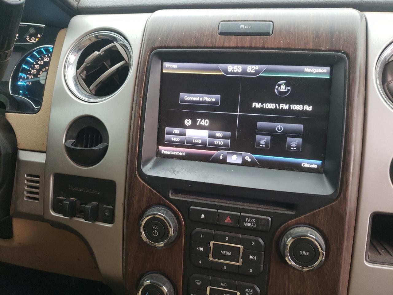 Photo 9 from auction – 2013 FORD F150 SUPER with VIN 1FTFW1CF2DFC56495