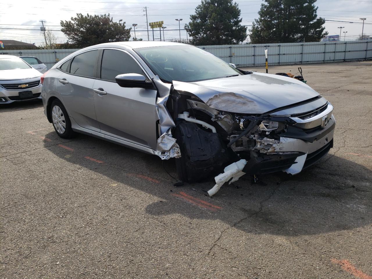 HONDA CIVIC LX 2017 with VIN 19XFC2F59HE049510 - Photo from auction