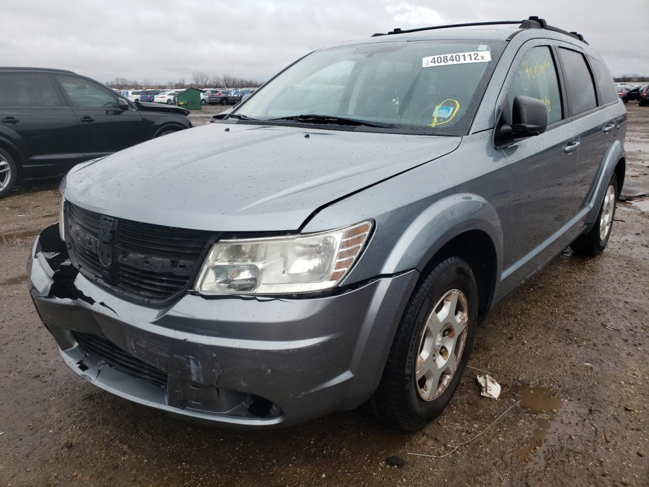 Photo 2 from auction – 2009 DODGE JOURNEY SE with VIN 3D4GG47B39T557383