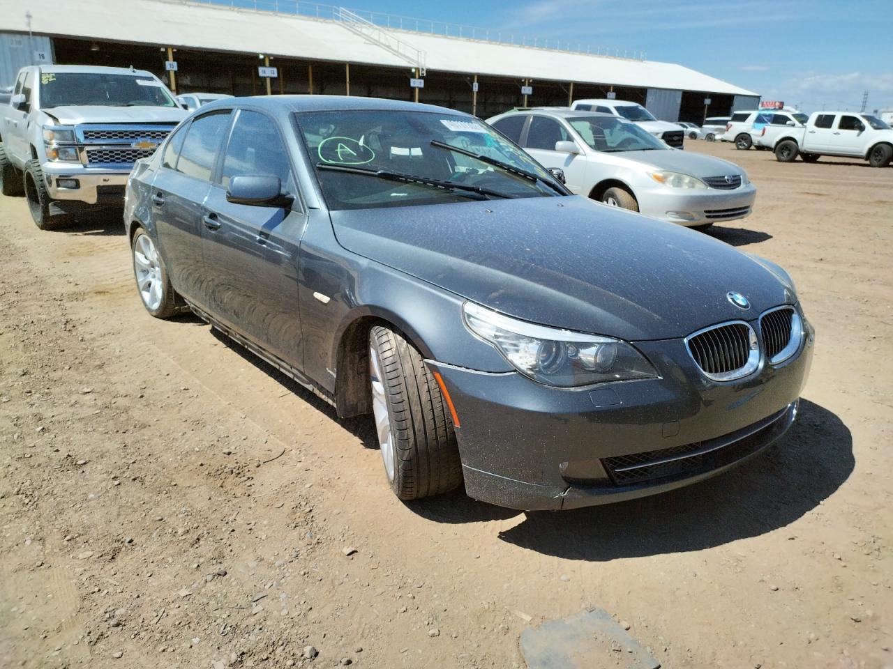 BMW 535 I 2008 with VIN WBANW13528CZ76371 - Photo from auction