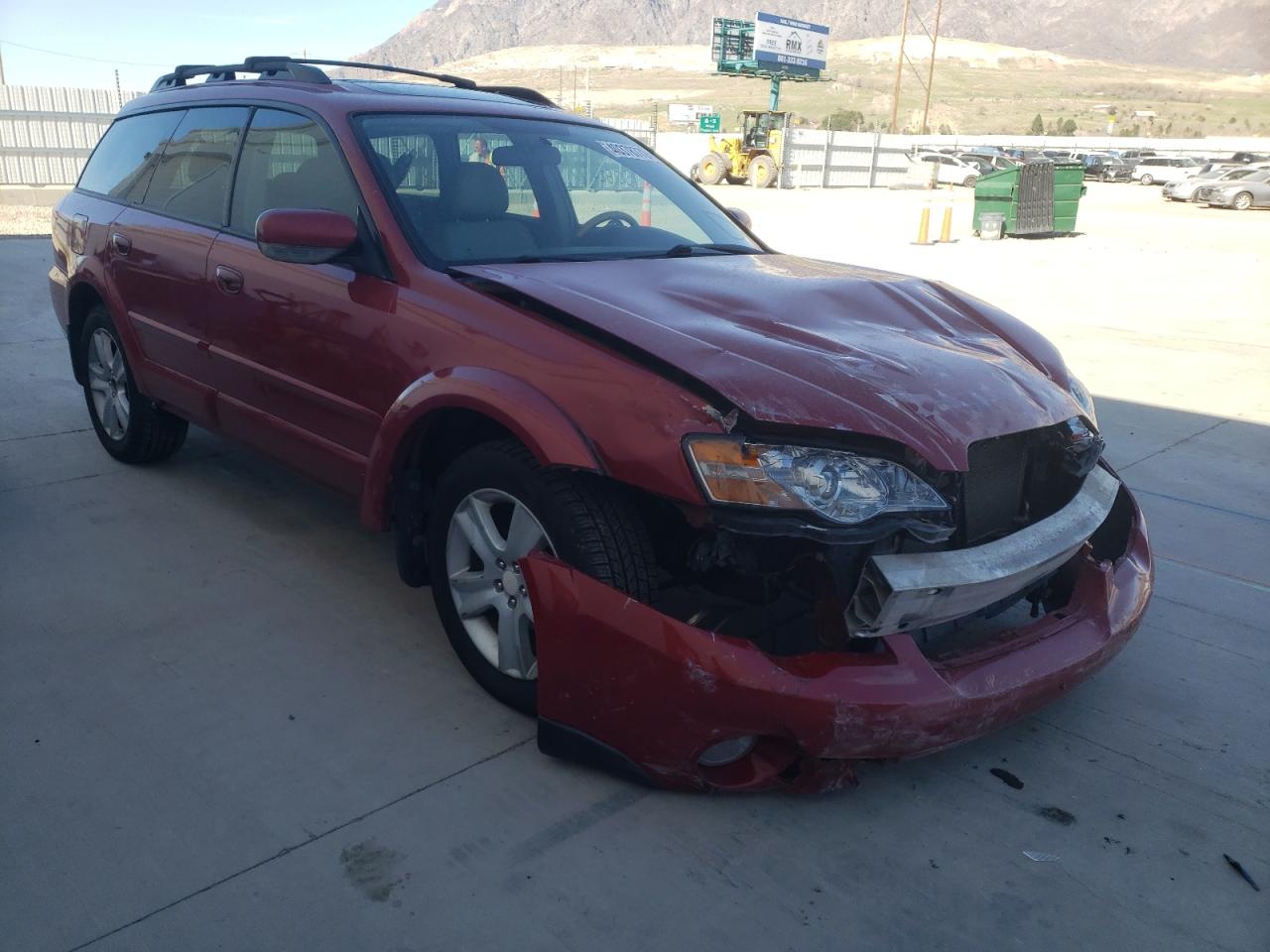 SUBARU LEGACY OUT 2005 with VIN 4S4BP85C654310946 - Photo from auction