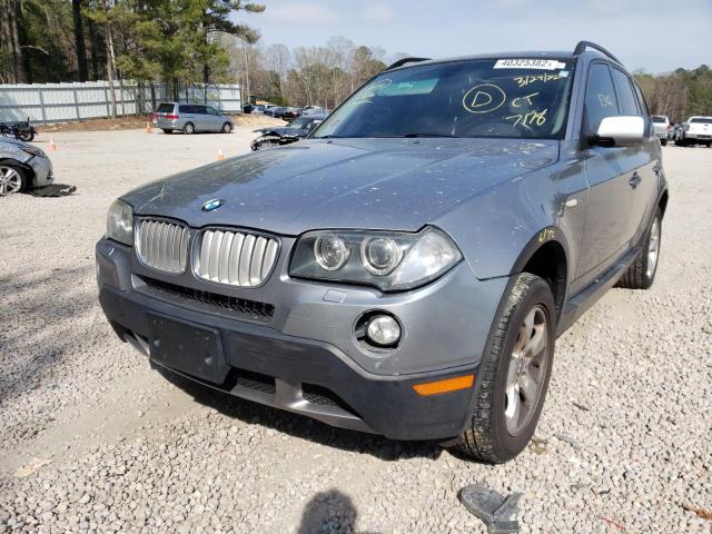 Photo 2 from auction – 2008 BMW X3 3.0SI with VIN WBXPC93448WJ17178