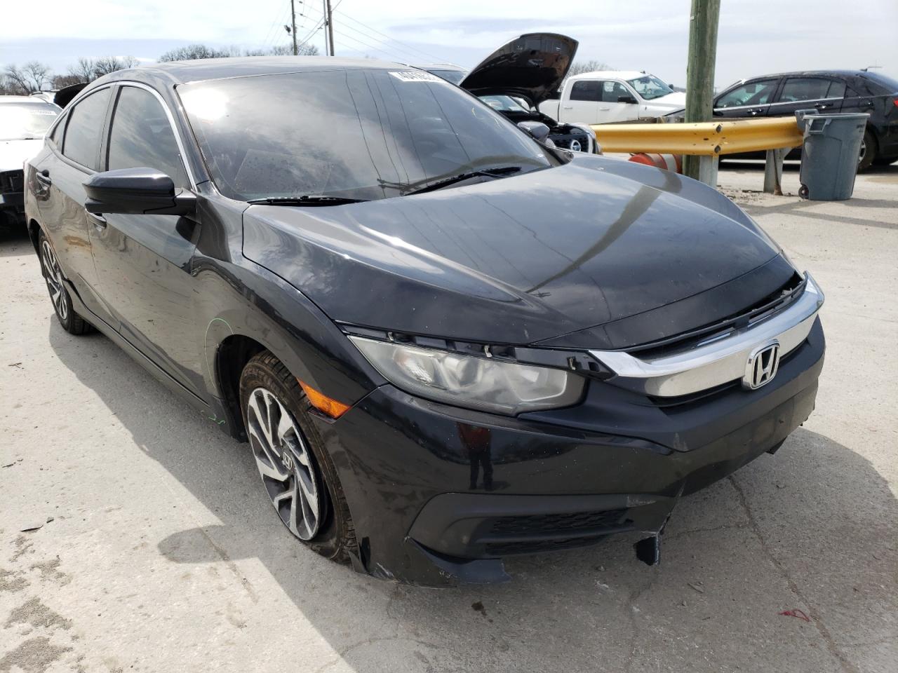 HONDA CIVIC EX 2016 with VIN 2HGFC2F74GH506729 - Photo from auction