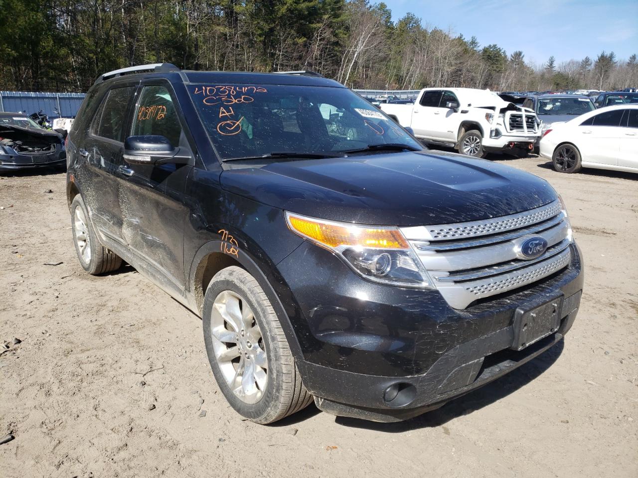 FORD EXPLORER X 2015 with VIN 1FM5K8D87FGA37718 - Photo from auction