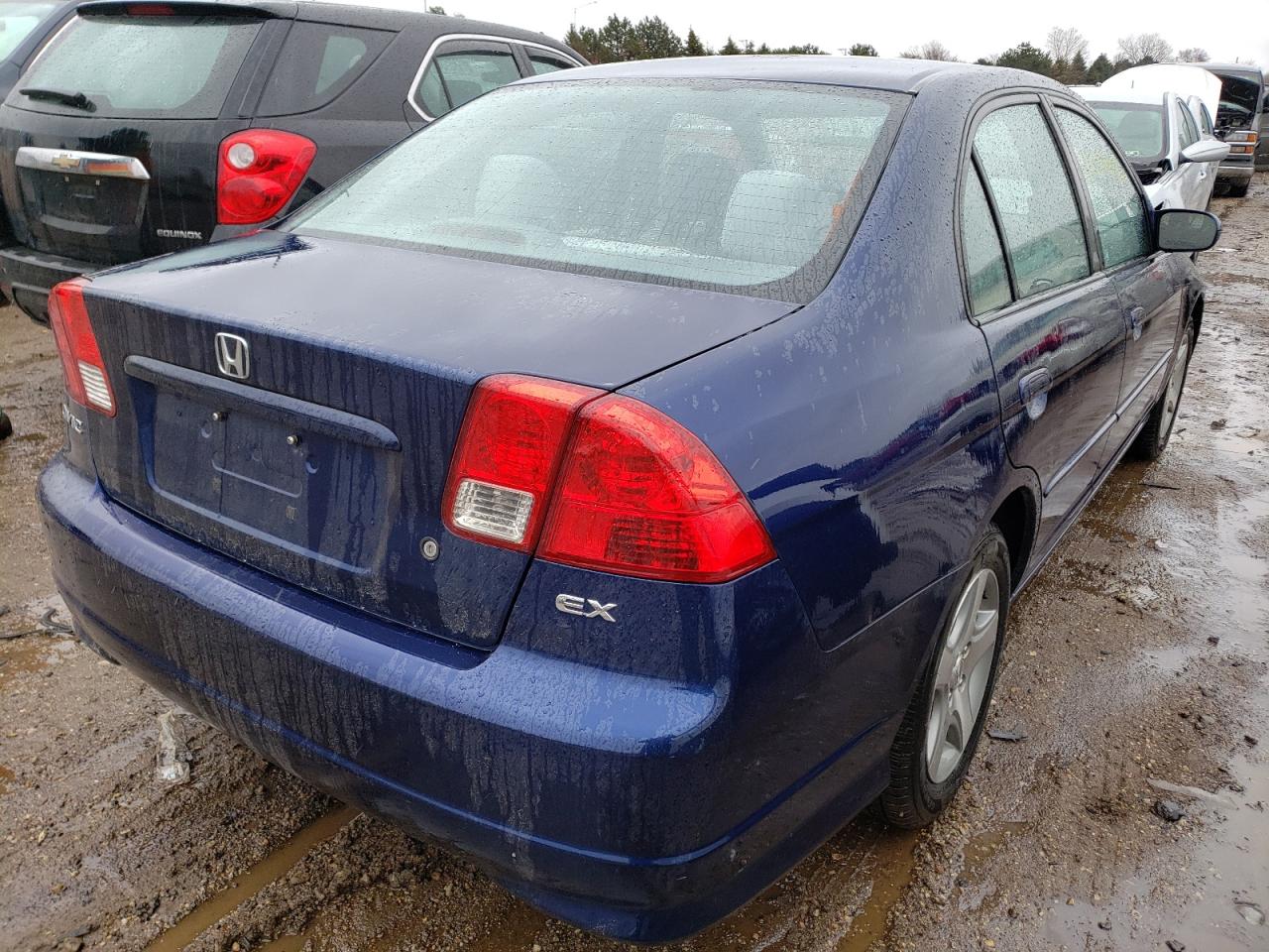 Photo 4 from auction – 2004 HONDA CIVIC EX with VIN 2HGES26794H531605