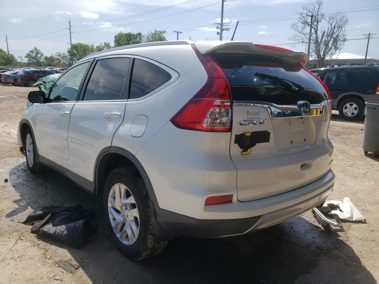 Photo 3 from auction – 2015 HONDA CR-V EXL with VIN 5J6RM3H77FL010377
