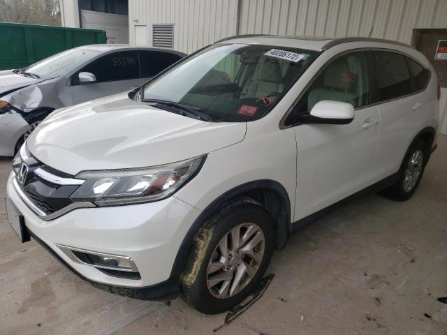 Photo 2 from auction – 2015 HONDA CR-V EXL with VIN 5J6RM3H75FL014878