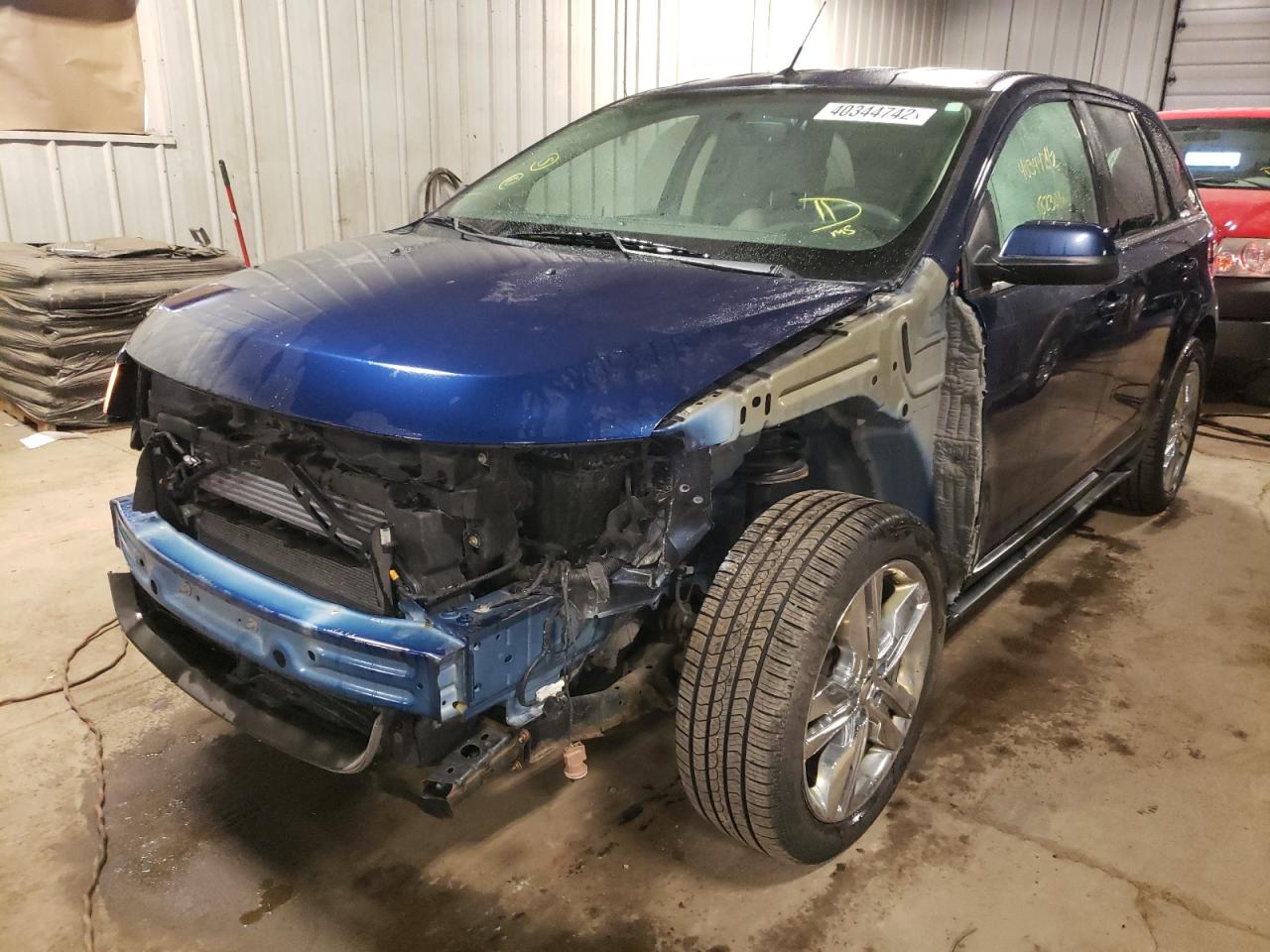 Photo 2 from auction – 2012 FORD EDGE LIMIT with VIN 2FMDK3K90CBA26234